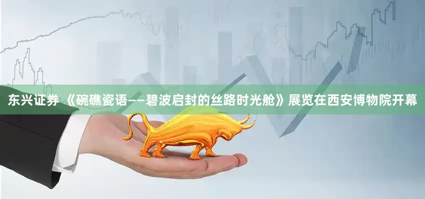 东兴证券 《碗礁瓷语——碧波启封的丝路时光舱》展览在西安博物院开幕