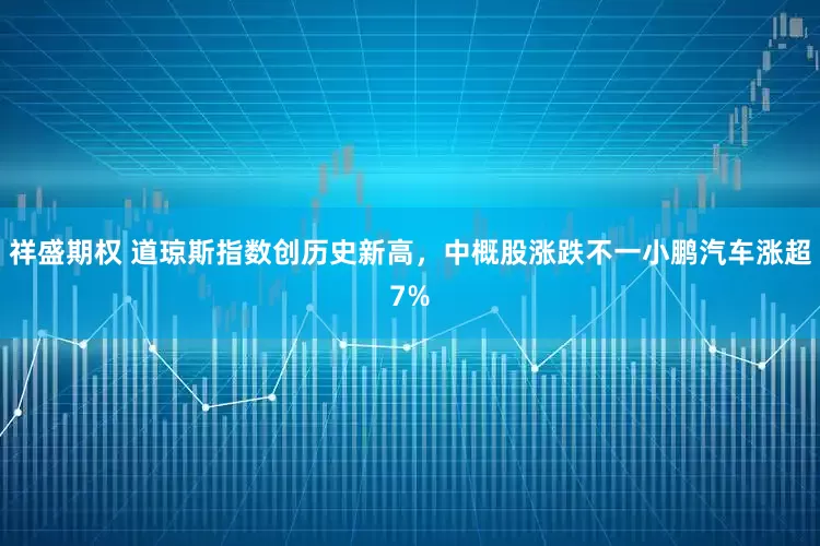祥盛期权 道琼斯指数创历史新高，中概股涨跌不一小鹏汽车涨超7%